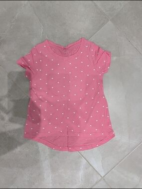 5/$20 Sears Pink Heart T-Shirt – Girls Size 5